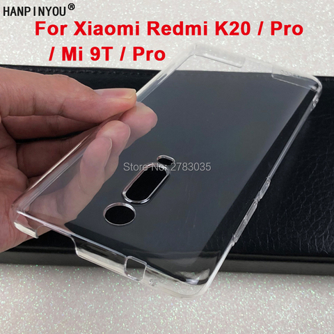 Глянцевый чехол для Xiaomi Redmi K20 Note 9S 8T 7 Mi 9T 8 9 10 Pro Max A3, жесткий прозрачный защитный чехол из поликарбоната с полным покрытием для камеры ► Фото 1/6