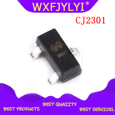 Оригинальный транзистор CJ SOT-23 CJ2301 S1 MOS чип полевой транзистор МОП-транзистор 20 шт. ► Фото 1/1