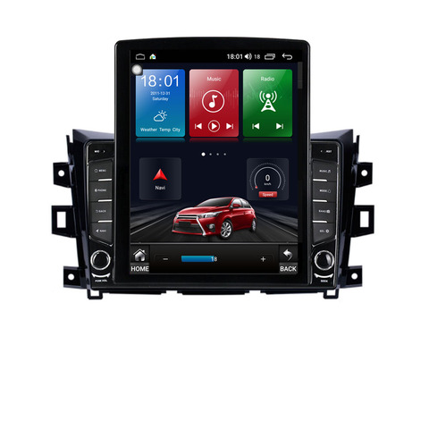 Автомобильная Мультимедийная система, автомагнитола под управлением Android 9,7, с экраном 10,1 дюйма, с видеоплеером, GPS и RDS Навигатором, для Nissan ... ► Фото 1/5