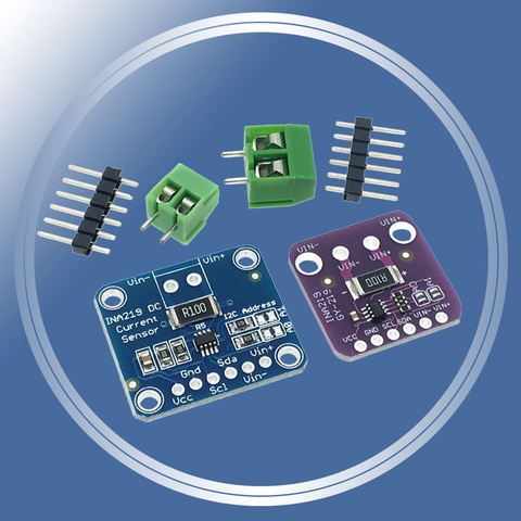 Модуль датчика питания INA219B, модуль датчика питания для Arduino DIY, модуль датчика I2C для Arduino, INA219B ► Фото 1/6