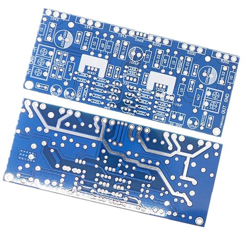 Моно 300 Вт Плата усилителя мощности 1943 + 5200, трубка высокой мощности, плата заднего усилителя мощности, печатная плата, пустая плата, сделай сам ► Фото 1/1