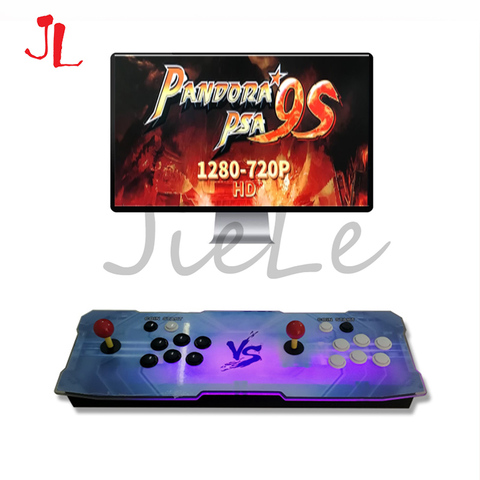 3160 в 1 аркадная игровая консоль Pandora 9S печатная плата с 16 * 3D играми, ретро джойстик, контроллер, 6 кнопок и наклеек на заказ ► Фото 1/6