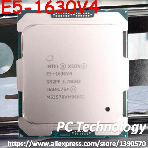 Оригинальная версия Intel Xeon QS E5 1630V4, 3,70 ГГц, 4 ядра, 10 МБ, 140 Вт, E5 1630, V4, E5-1630V4, бесплатная доставка, LGA2011-3, V4 ► Фото 1/1