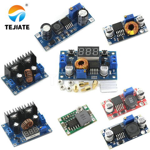 Модуль питания LM2596S, Регулируемый понижающий модуль, 3 А, регулятор напряжения XL4015, 24 В, 12 В, 5 В, 3 в ► Фото 1/6