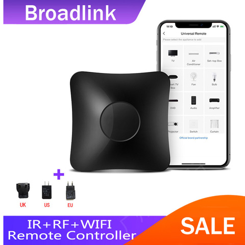 2022 новейший универсальный пульт дистанционного управления Broadlink RM4 pro IR RF wifi для автоматизации умного дома работает с Alexa и Google Home ► Фото 1/6