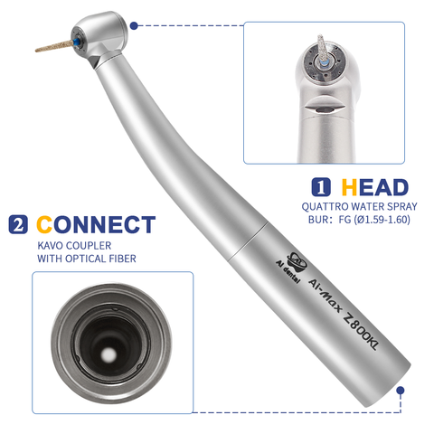 Высокоскоростная воздушная турбина Оптическое волокно наконечник led стоматологического Запчасти для картриджа kavo быстрый набор инструмен... ► Фото 1/6