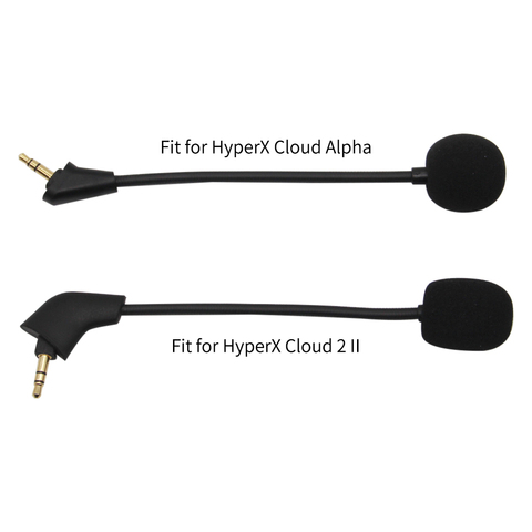 3,5 мм микрофон для наушников Kingston HyperX Cloud Alpha S II X Core Pro Silver Cloudx Cloud9 Edition игровые гарнитуры ► Фото 1/6