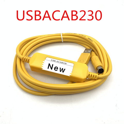 Программируемый кабель USBACAB230 Delta PLC, USB-адаптер RS232, кабель серии USB-DVP ES EX EH EC SE SV SS ► Фото 1/2