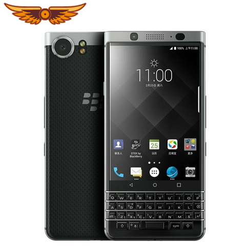 Оригинальный разблокированный Восстановленный мобильный телефон BlackBerry Keyone, экран 4,5 дюйма, 3 Гб ОЗУ 32 Гб ПЗУ, зеркальная камера, LTE 4G Snapdragon 625 ► Фото 1/1