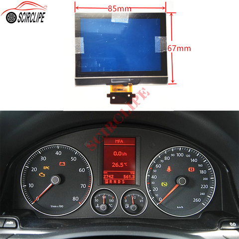 Автомобильный приборной панели Cluster VDO жк-дисплей для ремонта пикселей для VW Touran/Passat/Golf 5 MK5/Jetta/SEAT / EOS US модель ► Фото 1/5