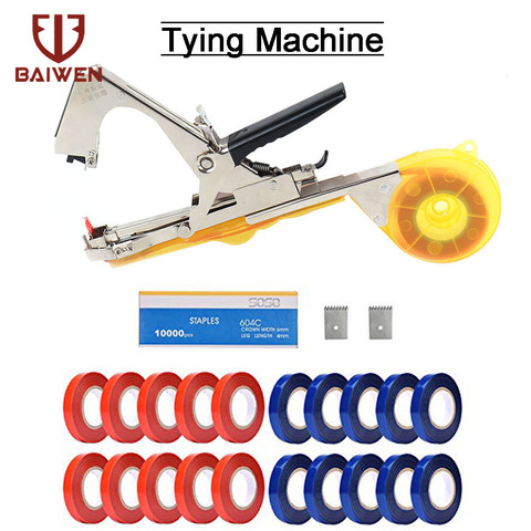 Инструмент для подвязки растений, садовый инструмент для бонсая, винограда, 10 рулонов ленты ► Фото 1/6