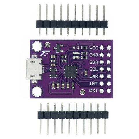 CP2112 плата отладки USB к SMBus I2C коммуникационный модуль 2,0 MicroUSB 2112 оценочный комплект для модуля датчика CCS811 ► Фото 1/6