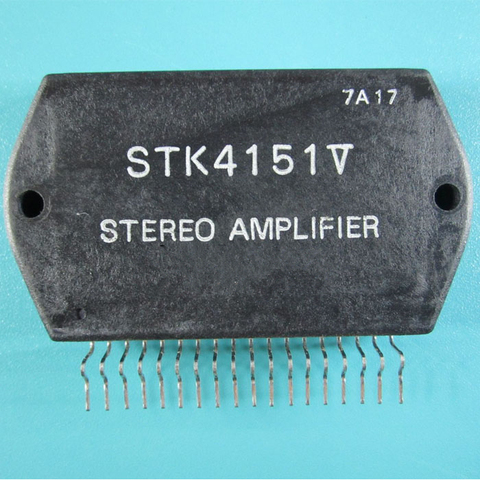 STK4151V STK4151II 100% новый и оригинальный цифровой усилитель мощности (разделенный источник питания) (30 Вт + 30 Вт мин, THD = 0.08%) IC новый ► Фото 1/6