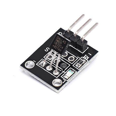Для Arduino KY-001 DS18B20 модуль датчика температуры модуль измерения постоянного тока 3 В ~ 5 В Плата ► Фото 1/2