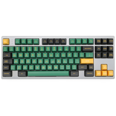 Набор ключей Domikey SA abs doubleshot, армейский профиль SA для mx stem keyboard poker 87 104 gh60 xd64 xd68 xd84 xd96 xd75 xd87 ► Фото 1/5