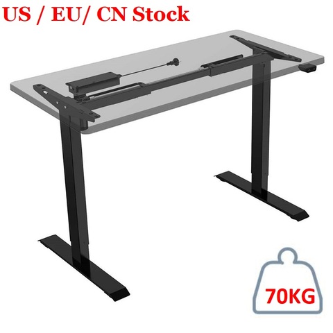 Подъемник мотора с регулируемой высотой, электрическая подставка для стола с двумя элементами, со смарт-клавиатурой ► Фото 1/6