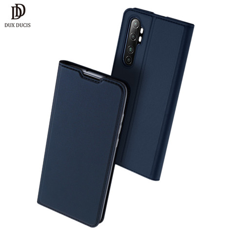 Чехол-книжка DUX DUCIS Skin Pro серии, кожаный чехол-бумажник для Xiaomi Mi Note 10 Lite Note 10 Lite, чехол с отделениями для карт, аксессуары ► Фото 1/6