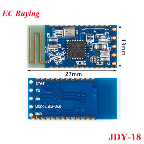 JDY-18 4,2 BLE Bluetooth модуль высокой скорости передачи Master-slave интеграции JDY 18 UART IIC I2C интерфейс для принтера ► Фото 1/6
