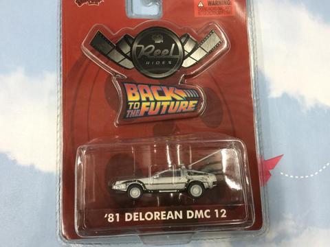 1/64 автомобиль 81 DELOREAN DMC 12 Назад в будущее фильм реальные езды металлические Литые модели автомобилей ► Фото 1/5