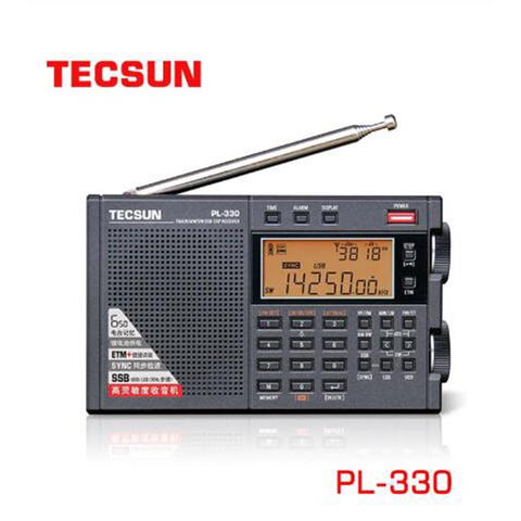 Новинка 2022, яркое радио Tecsun, FM /LW/SW/MW-SSB, универсальное радио, портативный Радиоприемник Tecsun pl330 ► Фото 1/6