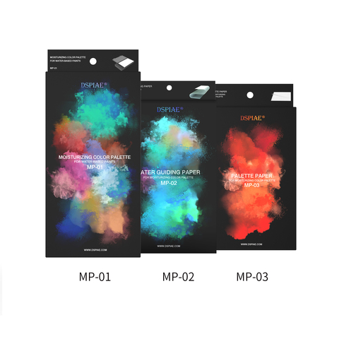 Увлажняющая цветная палитра DSPIAE MP для акварельных красок, сохраняющая влагу палитра для акриловых красок ► Фото 1/5