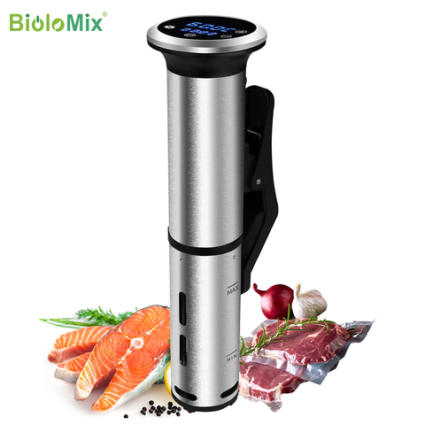 Biolomix 2-го поколения плита из нержавеющей стали Sous Vide IPX7 водонепроницаемый Цифровой точный циркулятор погружения ► Фото 1/6