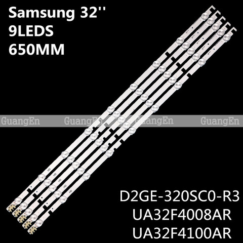Светодиодная лента для подсветки экрана Samsung UE32F5020AK, 32 дюйма, сменные светодиодные панели для ТВ, светодиодные панели, для Samsung UE32F5020AK, 25299A, 25300A, UE32F5020AK ► Фото 1/6