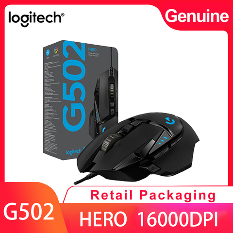 Мышь Logitech G502 HERO профессиональная игровая, 16000DPI ► Фото 1/6