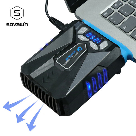 Портативный охлаждающий вентилятор ноутбука для ноутбука USB Air exeding Универсальный охлаждающий вентилятор для ноутбука Lap Top Охлаждение ноут... ► Фото 1/6