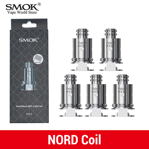 Сменная электронная сигарета SMOK Nord, катушка для электронных сигарет Nord Pod RPM40 Pod с обычной катушкой 5334 Ом, Ом ► Фото 1/6