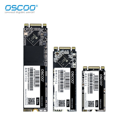Лидер продаж, Oscoo MLC SSD M2 SSD M.2 SATA 120 ГБ 240 ГБ 500 Гб M.2 NGFF SSD Размер 2242 2260 мм SSD HDD жесткий диск для компьютера и ноутбука ► Фото 1/6
