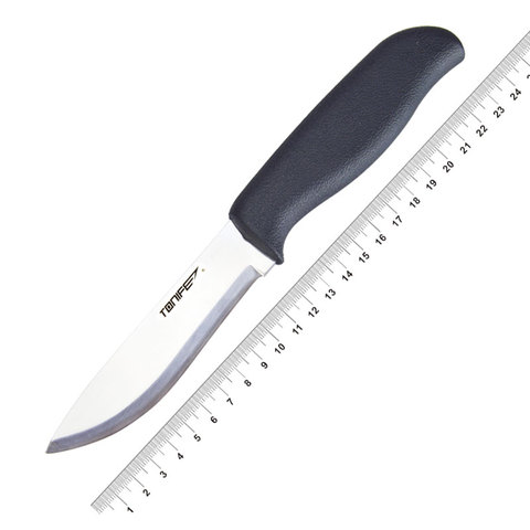 TONIFE HKT4103 Scandi охотничий нож с фиксированным лезвием, нож с нейлоновой оболочкой, инструмент для выживания, походные ножи ► Фото 1/6