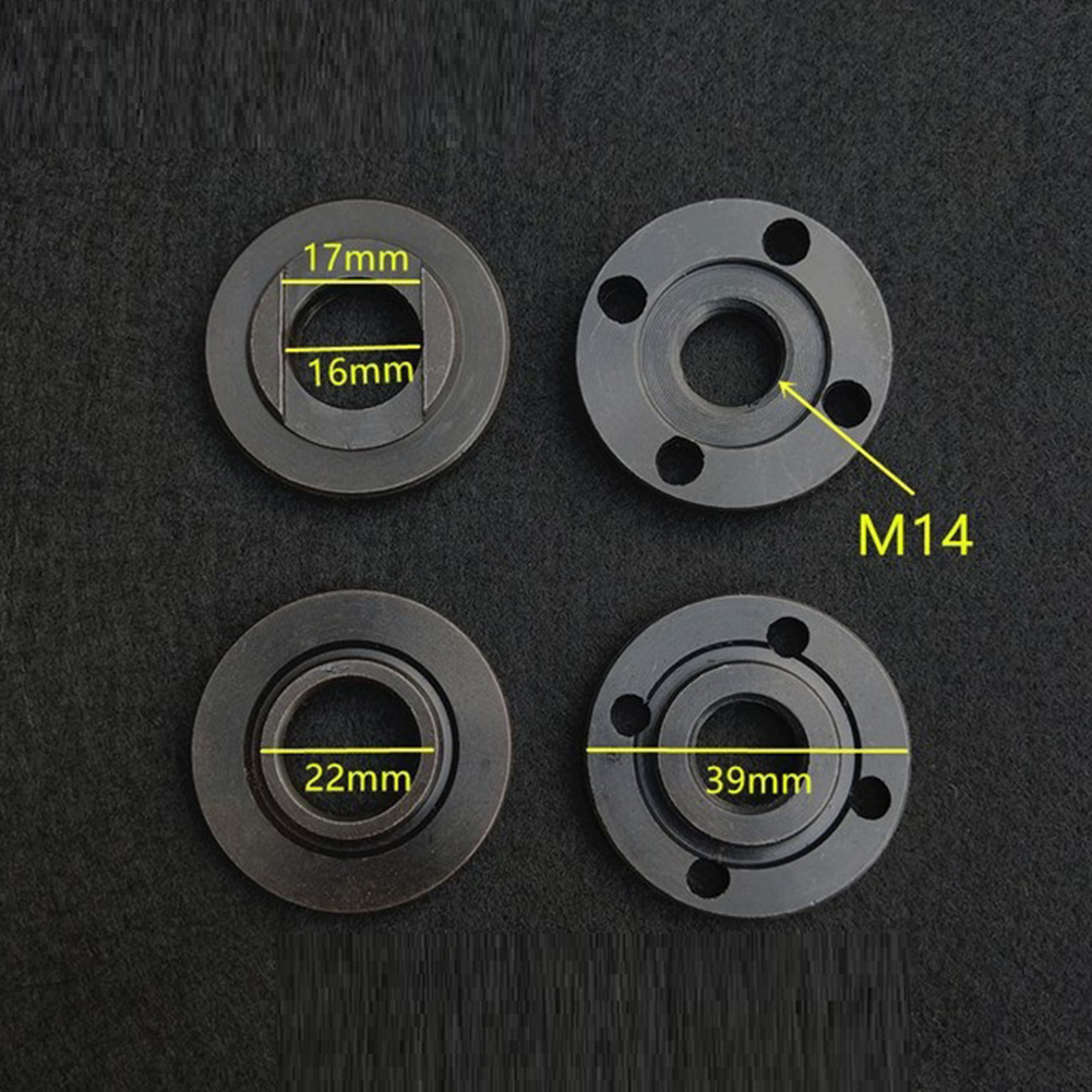 Монтажная Фланцевая гайка ремонт M14 резьба 40 мм мастерское оборудование угловая шлифовальная машина ► Фото 1/4