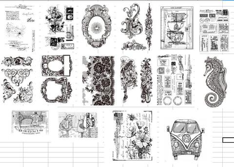 Прозрачные Ретро штампы для скрапбукинга «сделай сам»/забавные декоративные принадлежности для изготовления открыток A0084 ► Фото 1/1