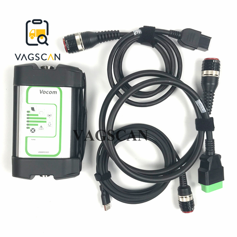 Новейший V2.7.9 Vocom 88890300 интерфейс диагностики грузовика адаптер для Volvo/Renault/UD/Mack Диагностика грузовика круглый интерфейс ► Фото 1/6
