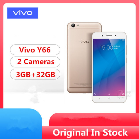 Международная ПЗУ Vivo Y66 4G LTE сотовый телефон Snapdragon 430 Восьмиядерный Android 6,0 5,5 