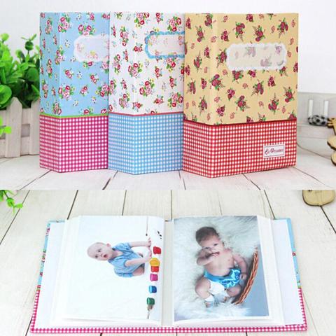 6 дюймов 100-Pocket Flower Cover Photo Album Baby Moment Picture Holder Family Gift Picture Photo Album ► Фото 1/6