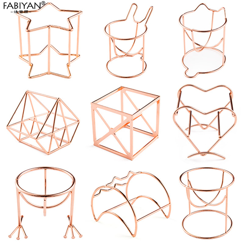 1 шт. металлический кронштейн для макияжа, подставка для макияжа, держатель для косметики, подставка для блендера, подставка для высыхания из сплава, инструменты для макияжа, 17 стилей ► Фото 1/6