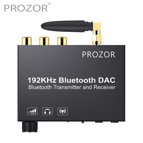 192 кГц DAC цифровой аналоговый аудио конвертер Bluetooth 5,0 передатчик приемник с aptX низкая задержка HD для Bluetooth наушники ► Фото 1/6