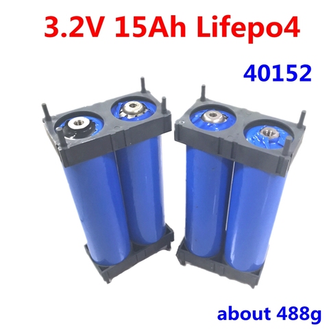 Блок батарей GTK Lifepo4, 3,2 в, 15 А · ч, 40152, 3,2 в, 15 а/ч, не 10 А/ч, для электроинструментов 12 В, 24 В, 48 В ► Фото 1/4