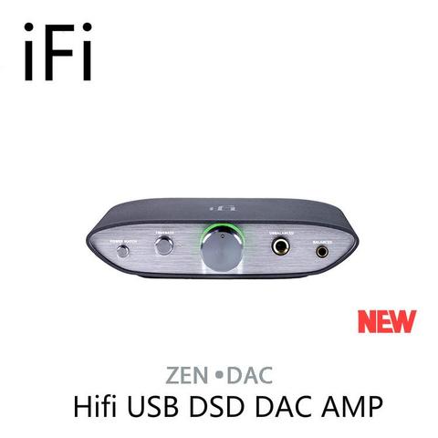 IFi аудио ZEN DAC Hifi музыка HD USB декодирование сбалансированный 4,4 DSD1793 бас MQA GTO усилитель для наушников AMP DAC ► Фото 1/5