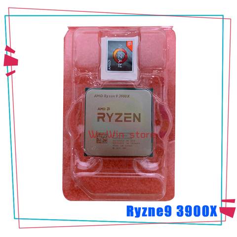 Процессор AMD Ryzen 9 3900X R9 3900X 3,8 ГГц двенадцатиядерный 24-поточный процессор 7 нм L3 = 64M 100-000000023 разъем AM4 ► Фото 1/1