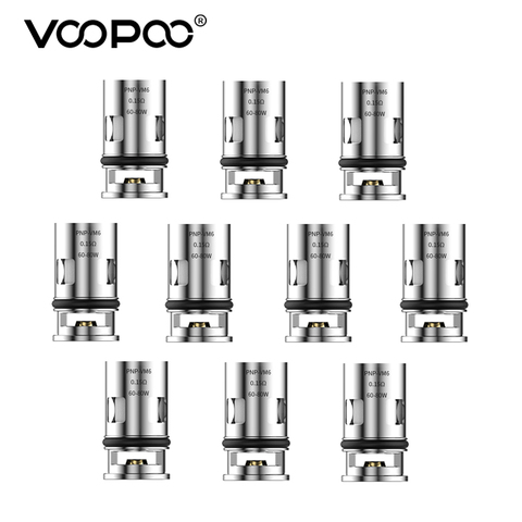 Оригинальные катушки VOOPOO PnP VM6, 0,15 Ом, сопротивление DL, сетчатые катушки для VOOPOO DRAG X Max Argus GT Pro Pod, электронные сигареты ► Фото 1/5