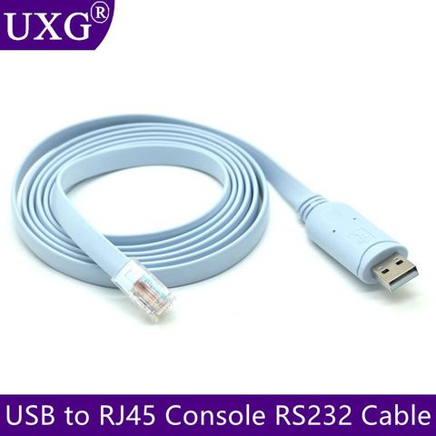 Кабель USB к консоли RJ45 RS232 последовательный адаптер для маршрутизатора Cisco 1,5 м USB RJ 45 8P8C конвертер USB консольный кабель ► Фото 1/5