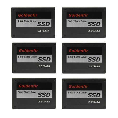 Goldenfir SSD ТБ 120 ГБ 240 ГБ 480 ГБ 960G SSD HDD 2,5 дюйма SSD SATA SATAIII 512 ГБ 256 ГБ 128 ГБ Внутренний твердотельный накопитель для ноутбука ► Фото 1/6