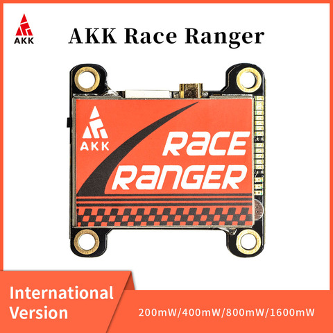 Передатчик AKK Race Ranger 5,8G VTX FPV 200 мВт/400 МВт/800 МВт/1600 мВт переключаемый передатчик с поддержкой Smart Audio ► Фото 1/6