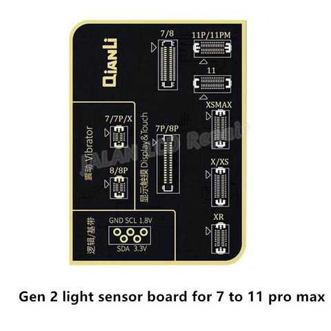 Светильник SensorTrue Tone с вибрацией, плата для передачи данных и ремонта гарнитуры для Gen 2 iCopy Plus 7 8 Plus X XS 11 Pro Max ► Фото 1/6