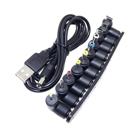 Кабель питания от USB до DC Универсальный зарядный кабель с разъемом USB к DC Шнур питания разъем адаптер для маршрутизатора мини вентилятор динамик ► Фото 1/6
