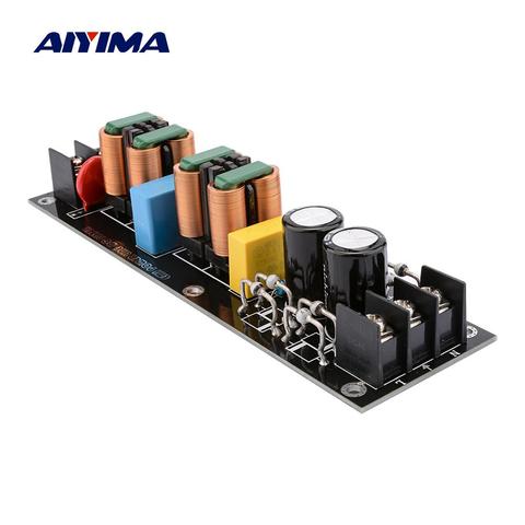 AIYIMA 2000 Вт EMI линия питания модуль фильтра постоянного тока высокоэффективный источник питания фильтр AC110V-265V DIY Аудио домашний звуковой усил... ► Фото 1/6