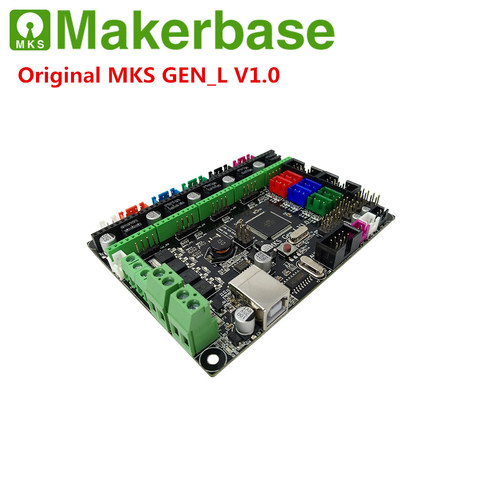 Оригинальная печатная плата Makerbase MKS GEN L V1.0, материнская плата для 3D-принтера GEN_L v1.0, панель управления, совместимая с ramps 1,4 и mega 2560 ► Фото 1/2